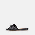 Volzak 524 Sandale en cuir Noir
