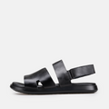 Volzak 5428 Sandale en cuir Noir