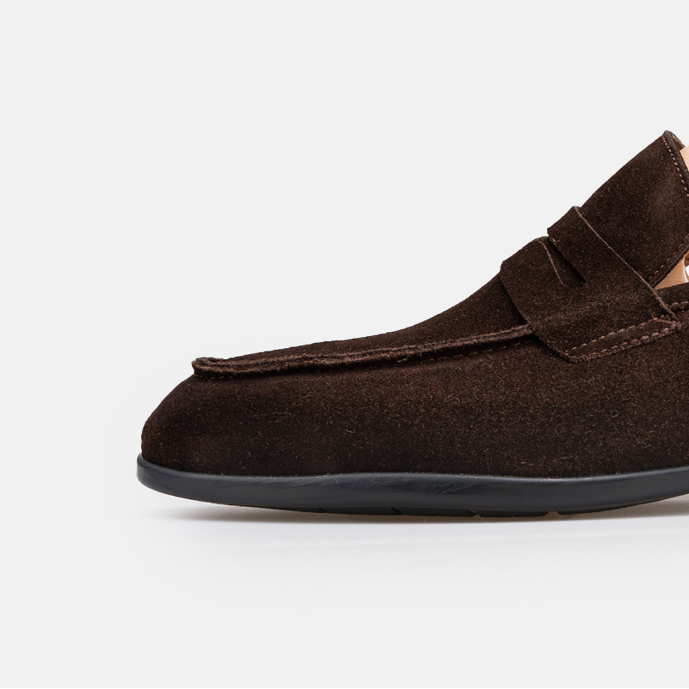 Volzak 5209 chaussure en daim Marron