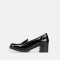 Volzak 806 chaussure en cuir Noir Vernis
