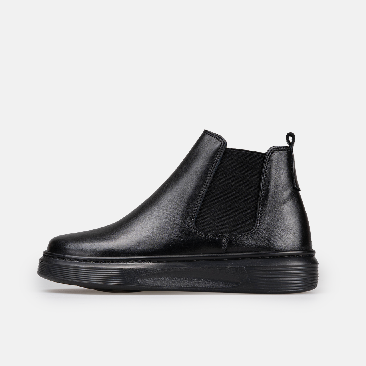 Volzak 07 Bottine enfant en cuir Noir