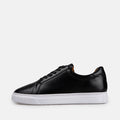 Volzak 3930 Black Leather Sneakers