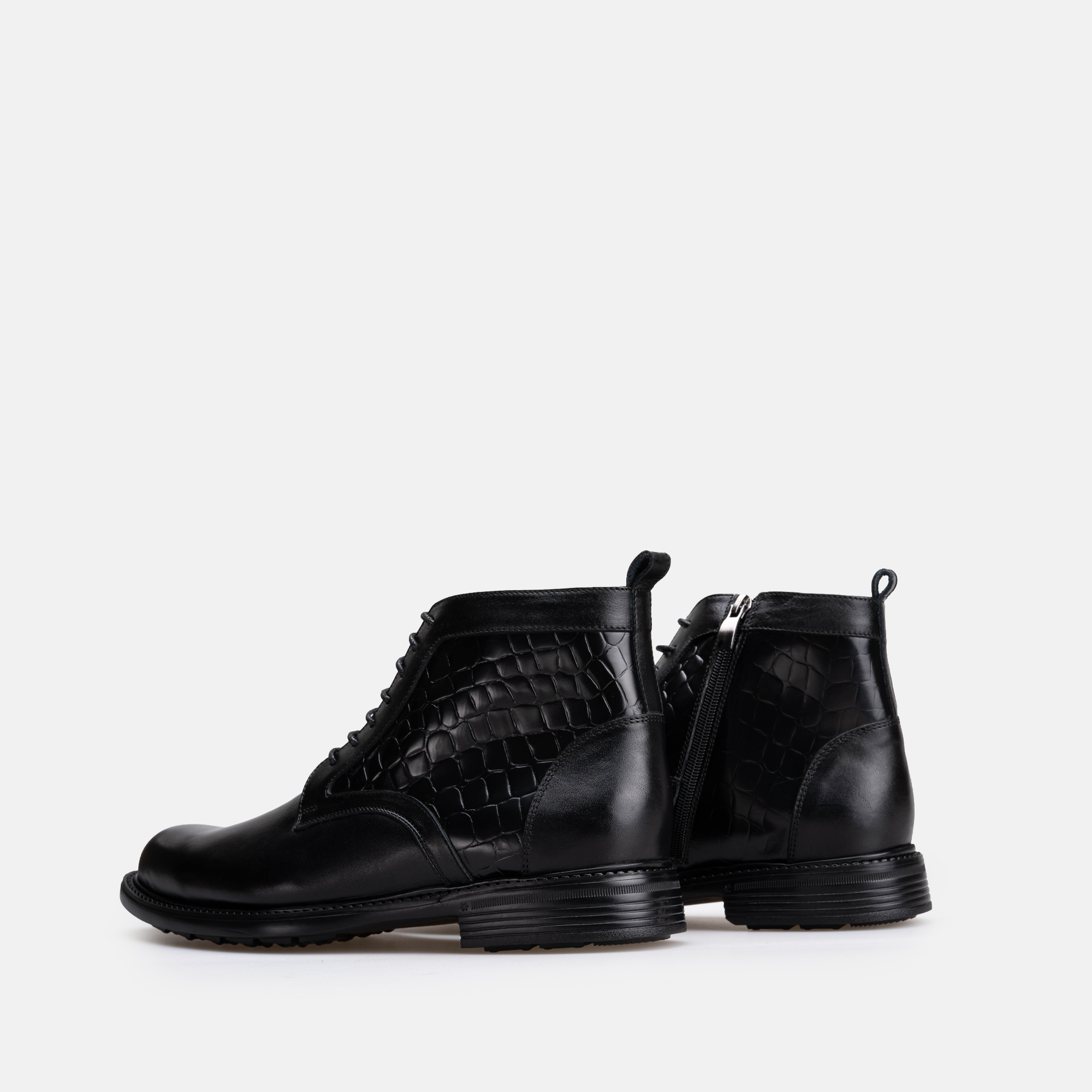 Volzak 5511 Bottine en cuir Noir