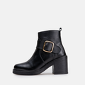 Volzak 4006 Bottine en cuir Noir
