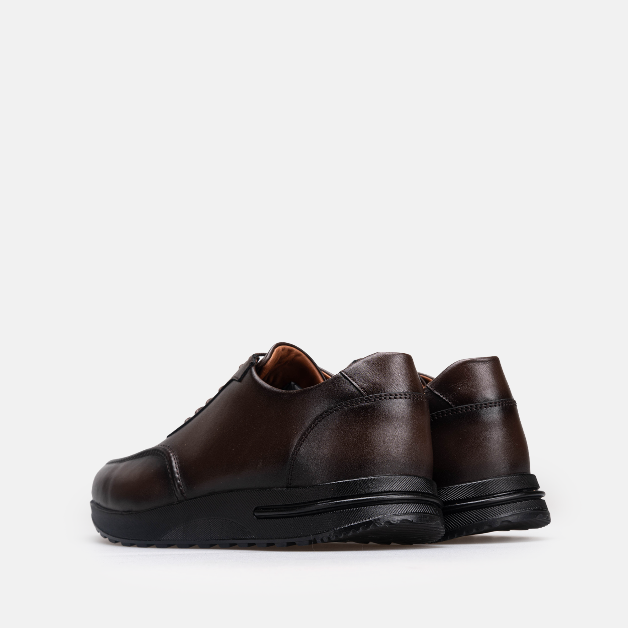 Volzak 5526 basket en cuir Marron