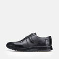 Volzak 5527 basket en cuir Noir Grainé