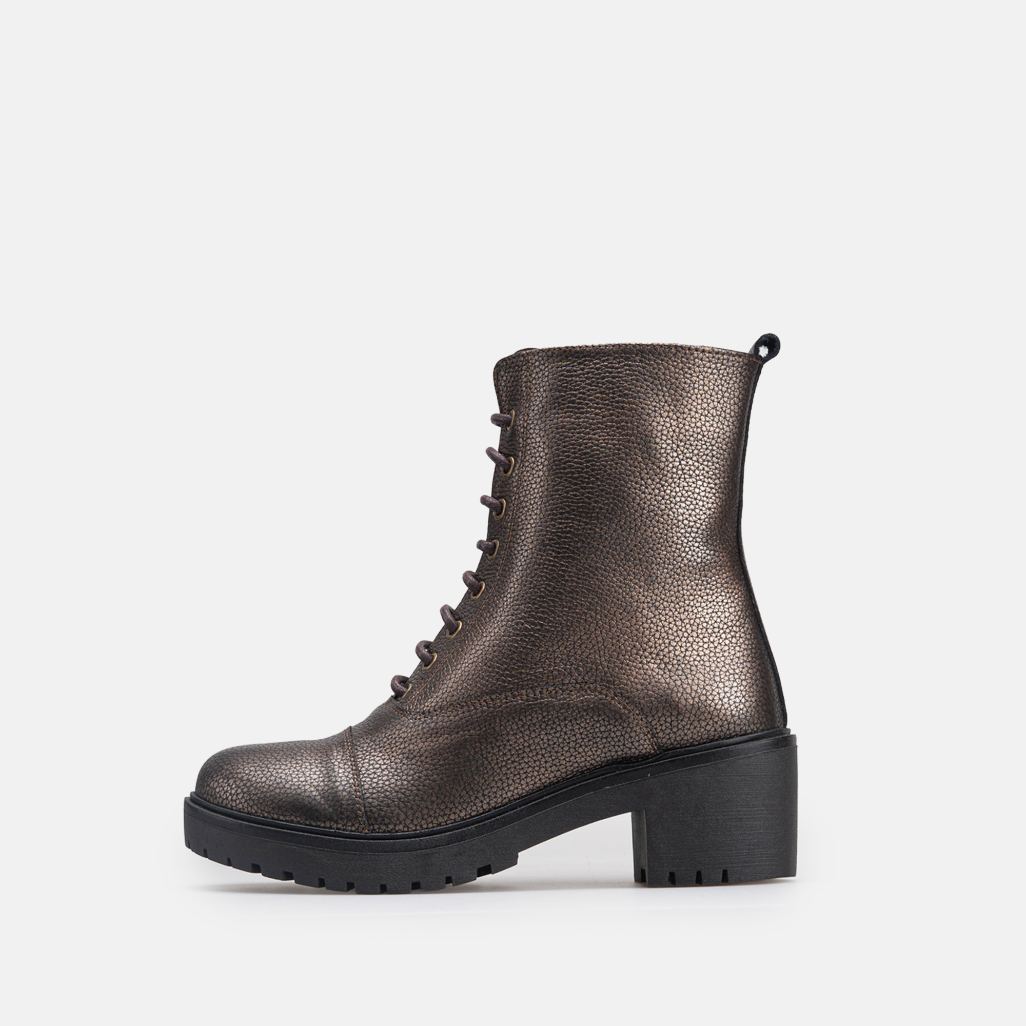 Volzak 4088 Bottine en cuir Bronze