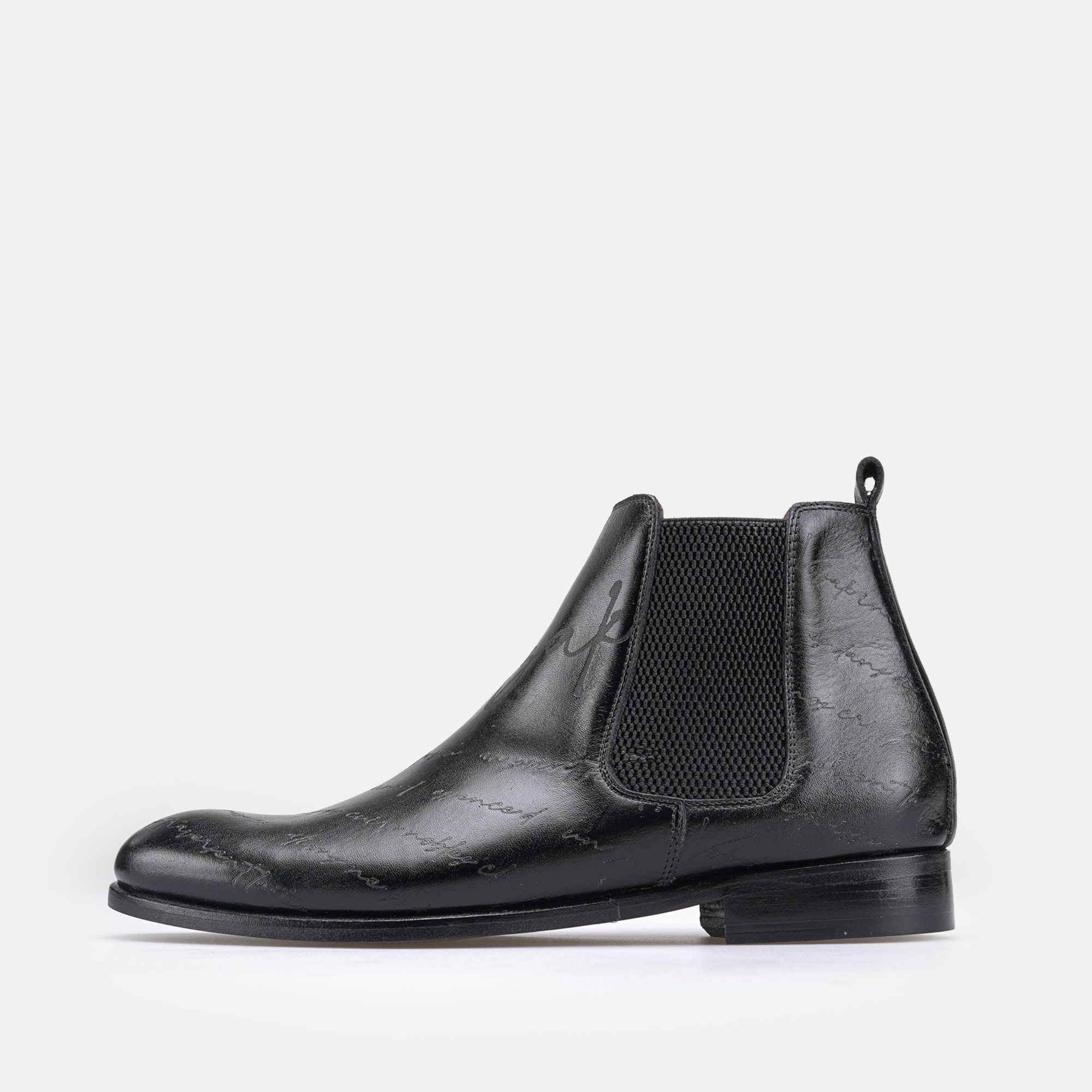 Volzak 5544 Bottine en cuir Noir