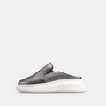 Volzak 02 Mule en cuir Nickel