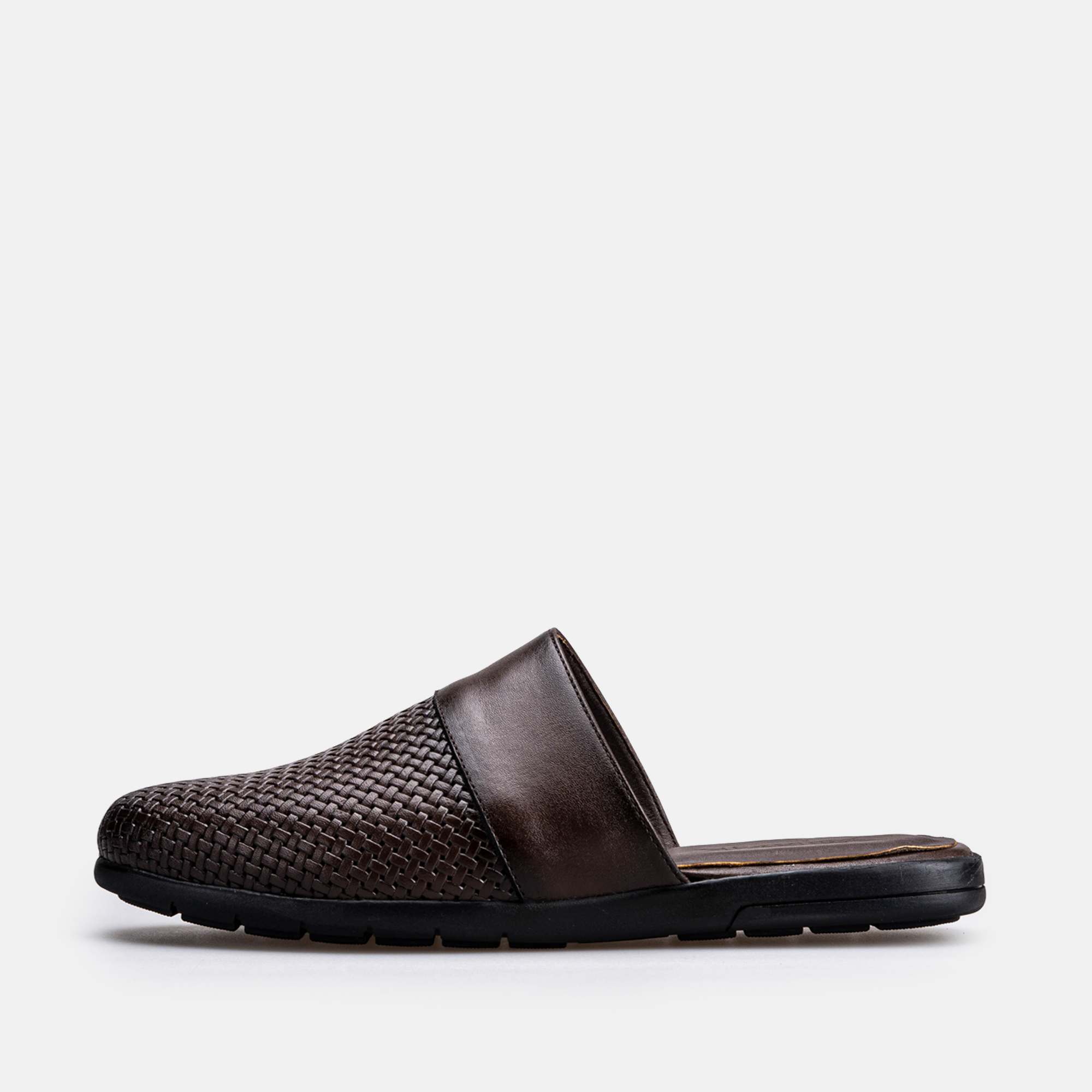 Volzak 5605 Mule en cuir Marron