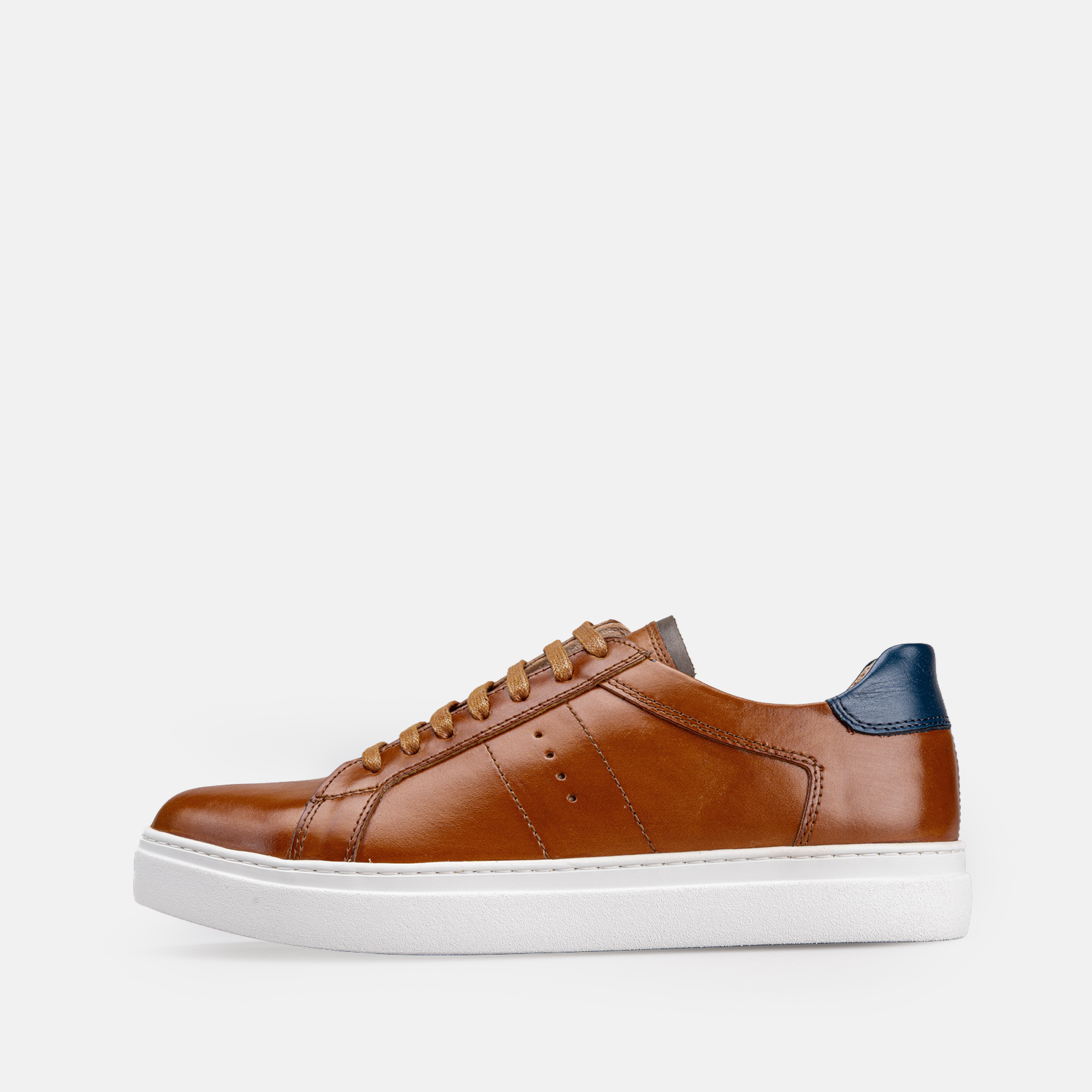 Volzak 7011 basket en cuir Camel
