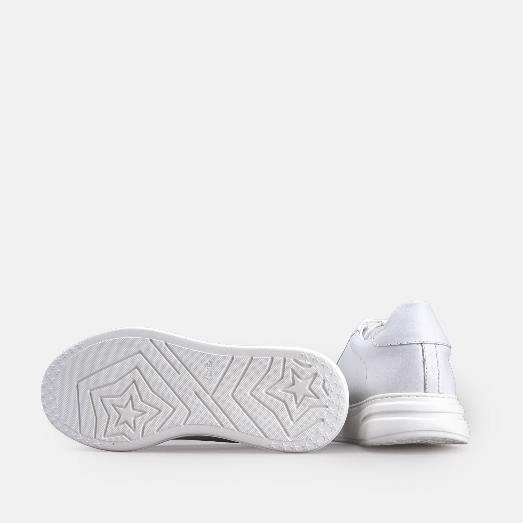 Volzak 165 Basket en cuir Blanc