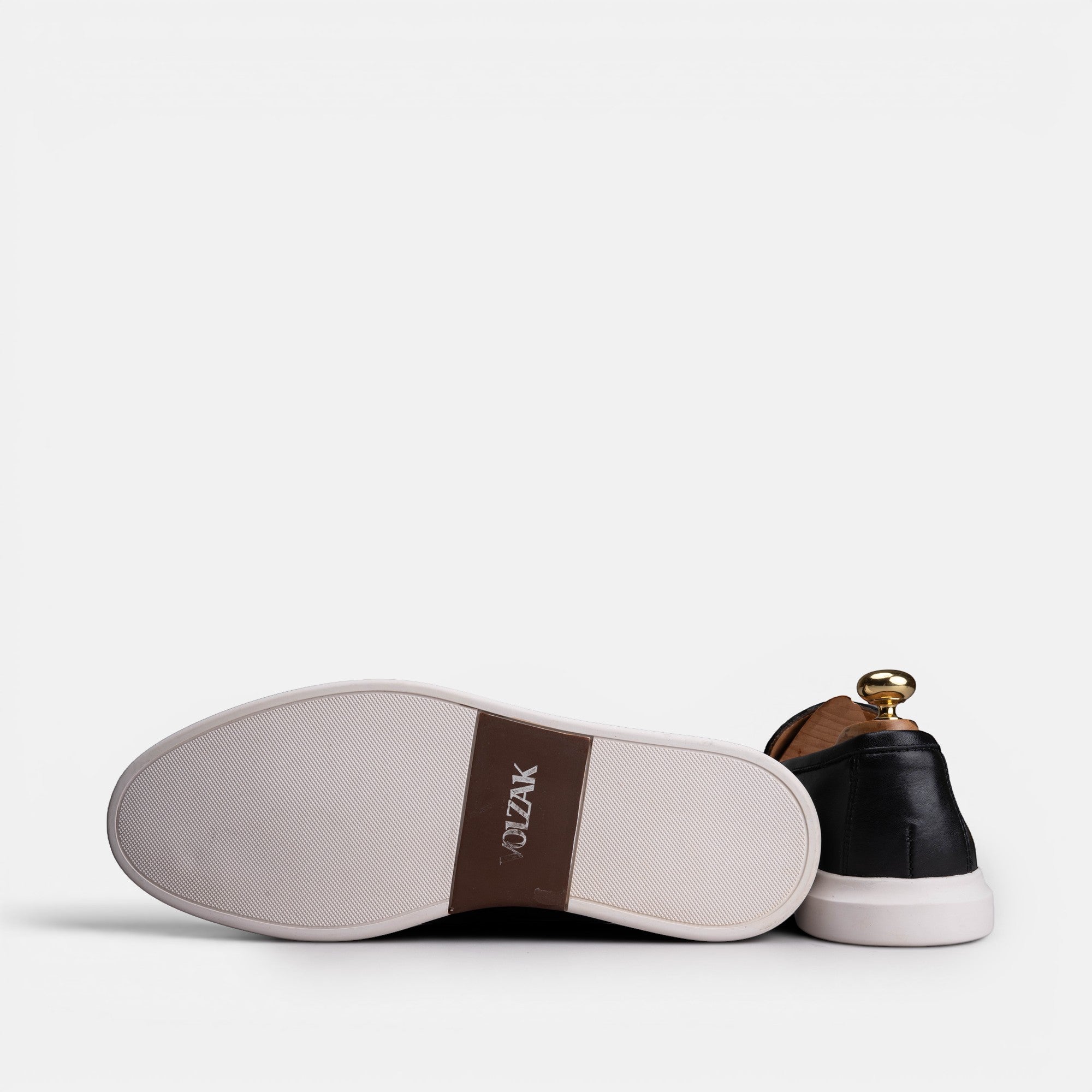 Volzak 710 Mocassin en cuir Noir
