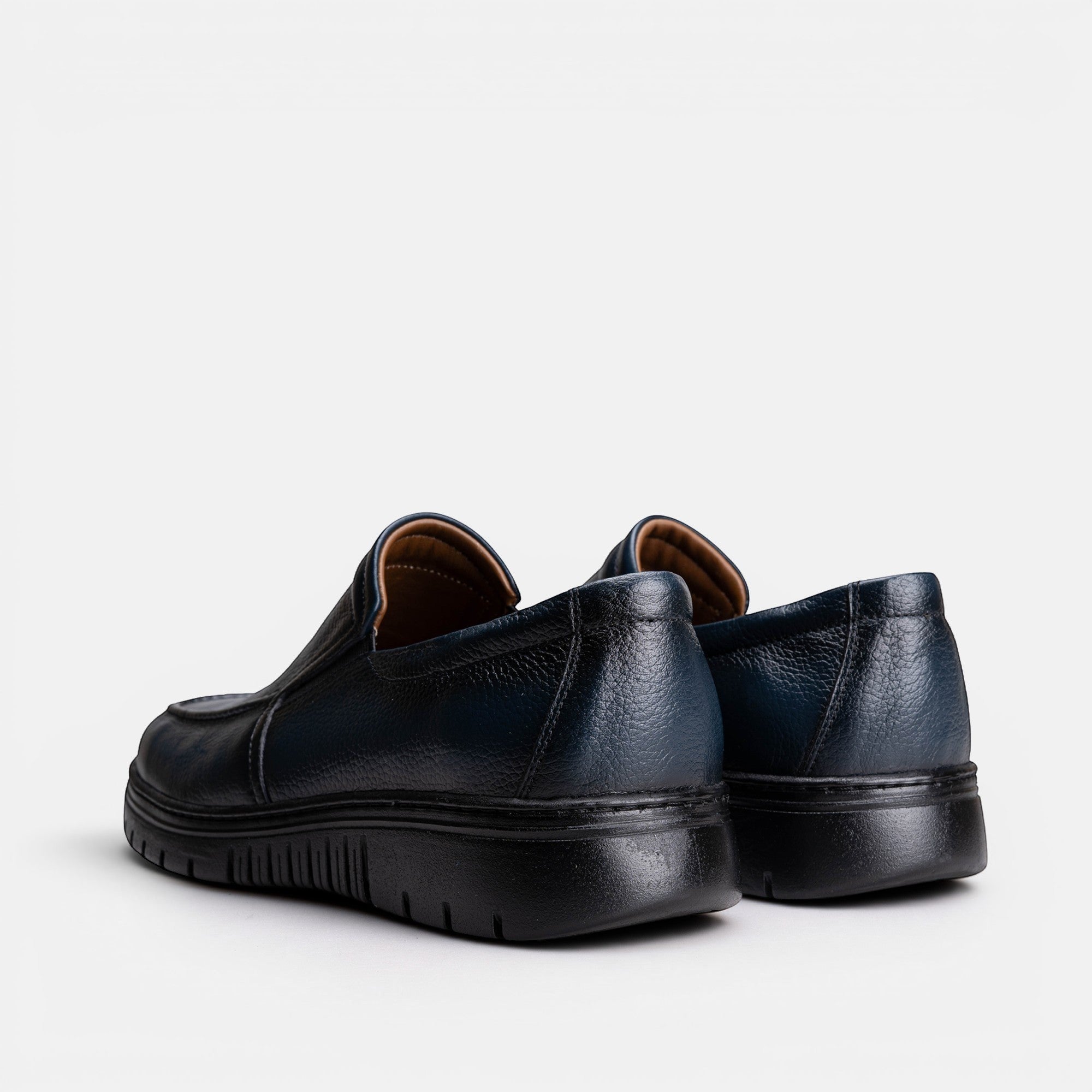 Volzak 5518 chaussure en cuir Bleu Grainé