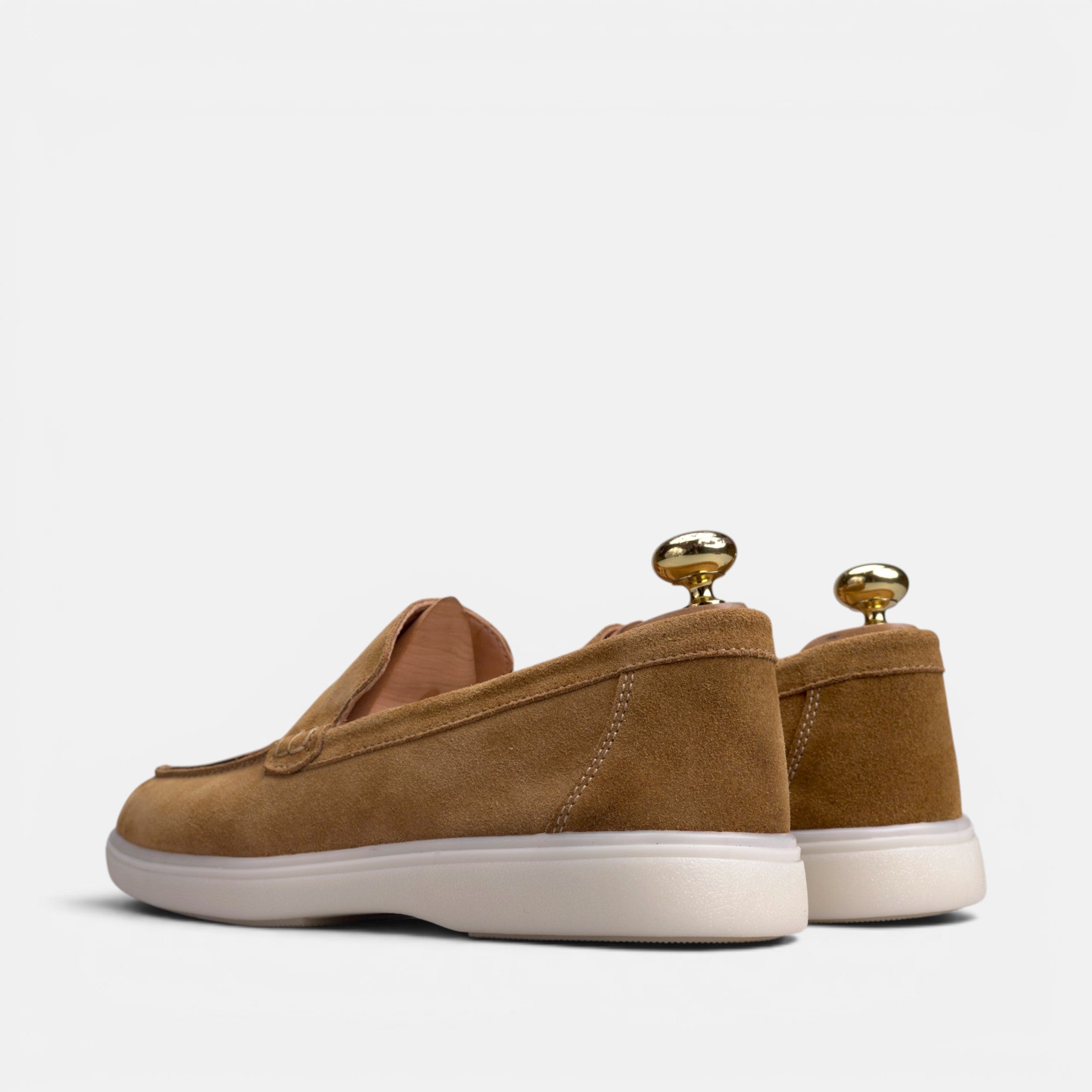 Volzak 713 Mocassin en daim Camel