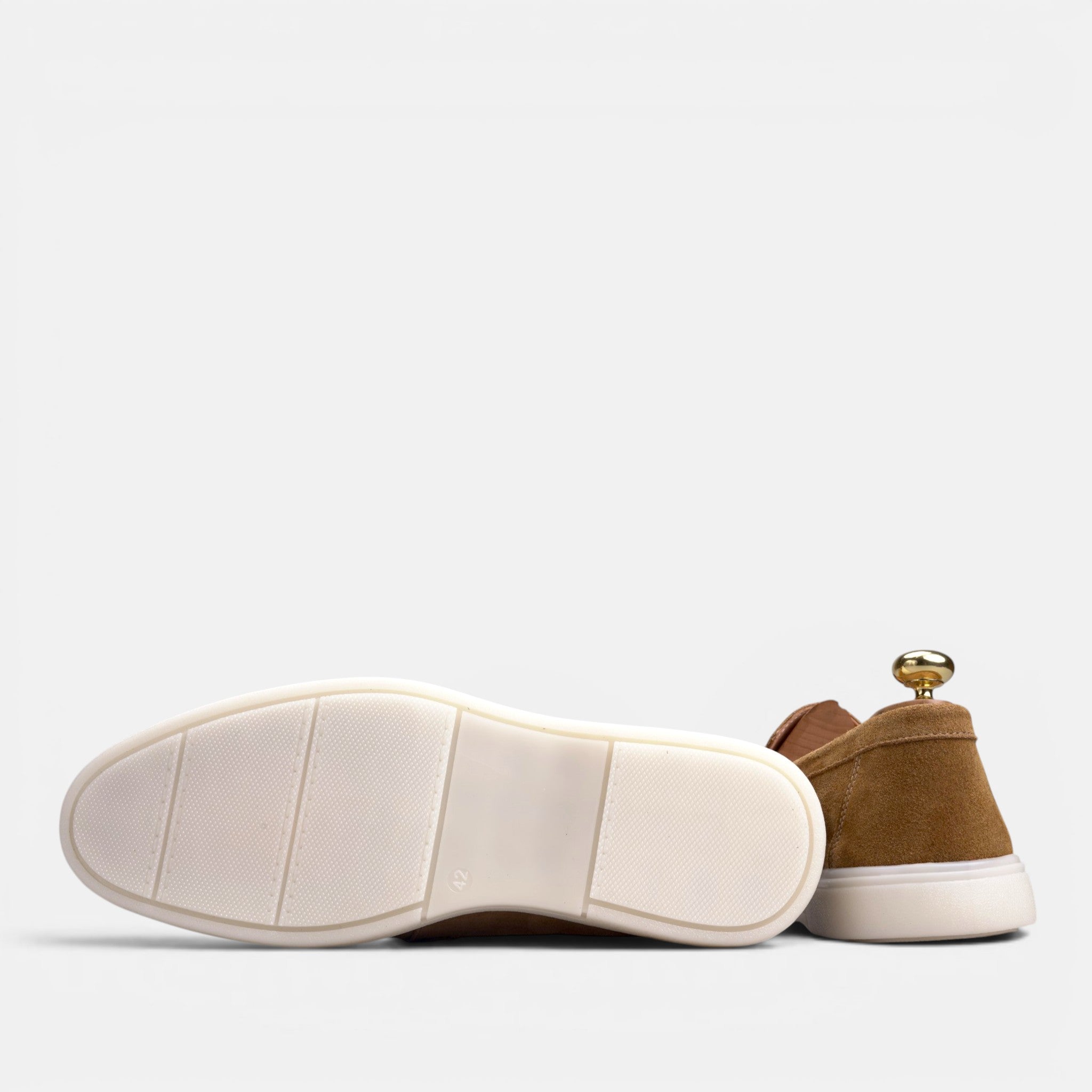 Volzak 713 Mocassin en daim Camel