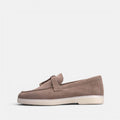 Volzak 279 Mocassin en daim Taupe