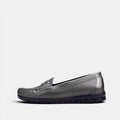 Volzak 897 Mocassin en cuir Argenté