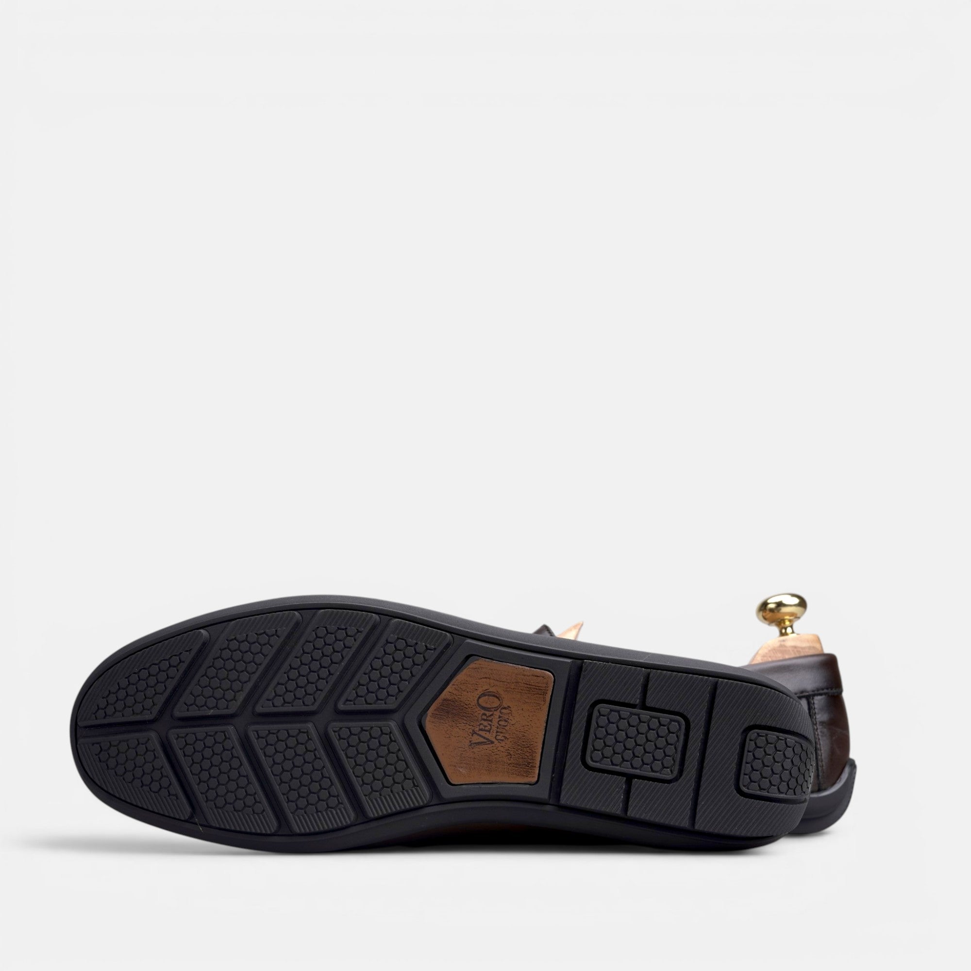 Volzak 5608 Mocassin en cuir Marron