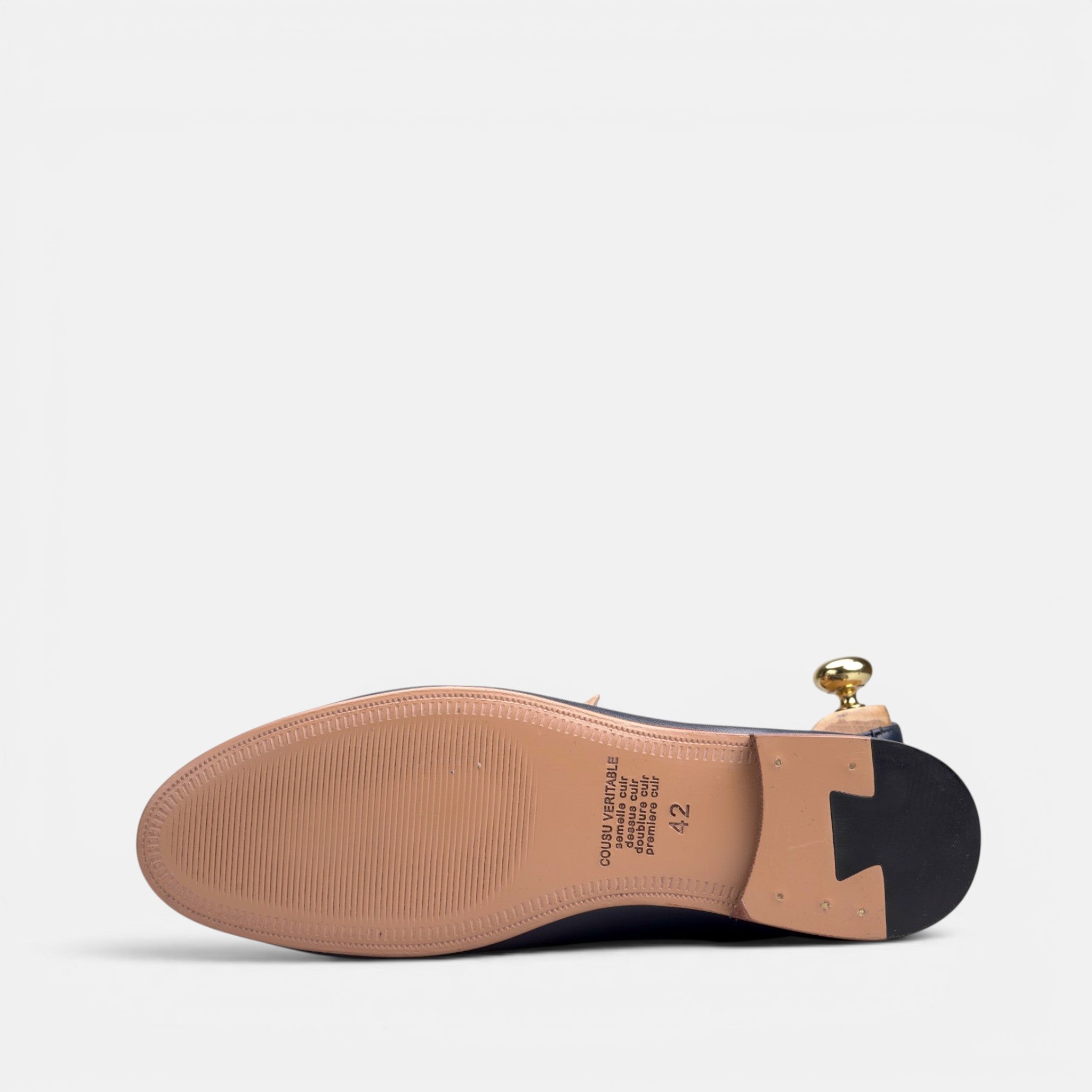 Volzak 5609 Ballerine en cuir Bleu