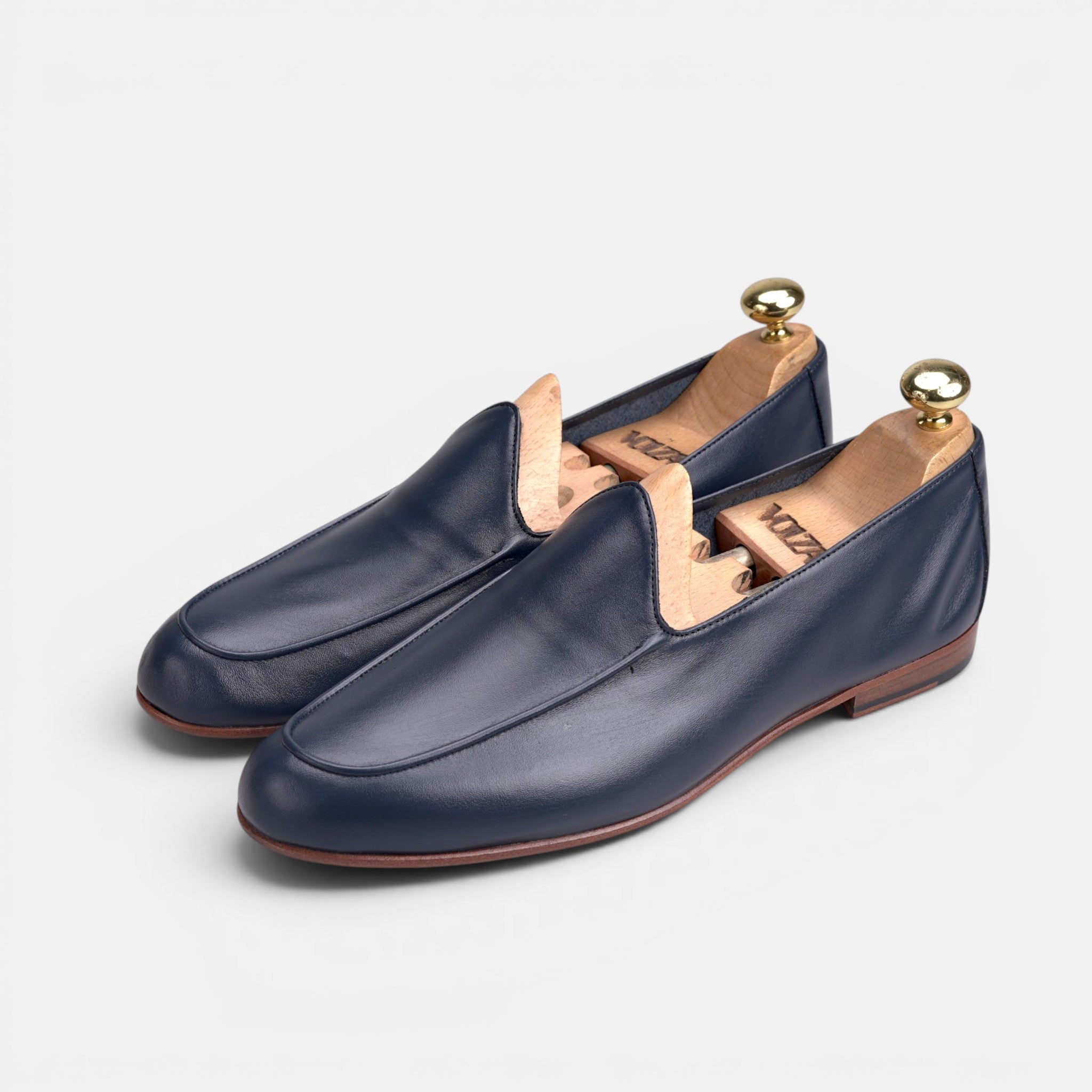 Volzak 5609 Ballerine en cuir Bleu