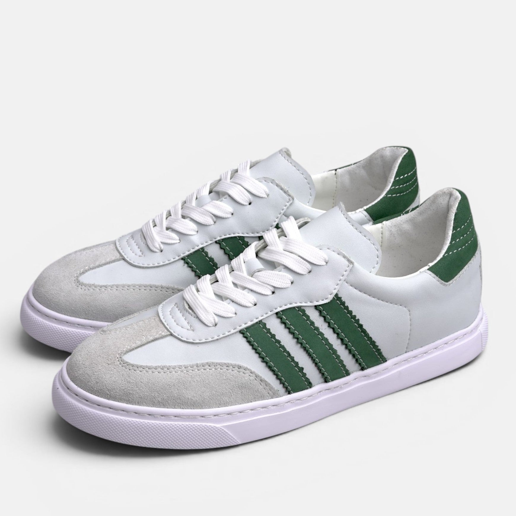 Volzak 2037 Black Leather Sneakers