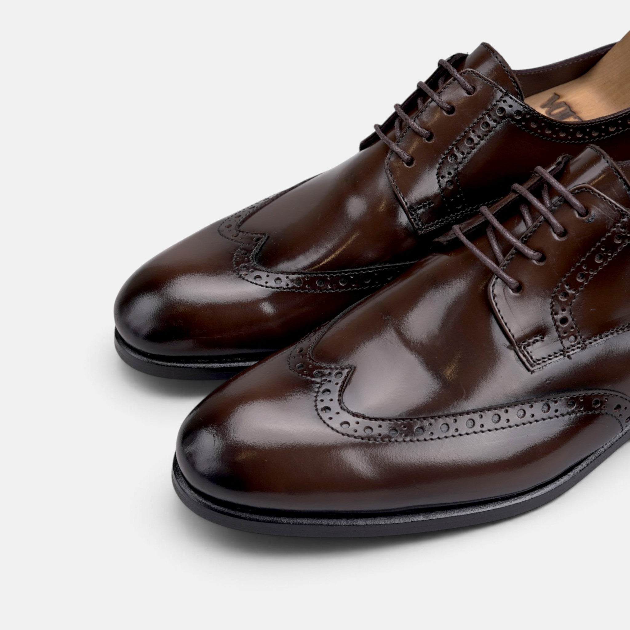 Volzak 5615 chaussure en cuir Démasquable Marron
