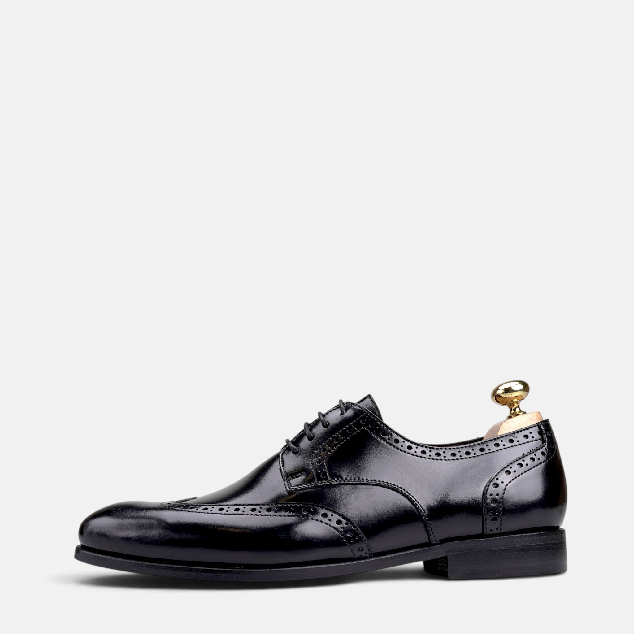 Volzak 5615 chaussure en cuir Démasquable Noir