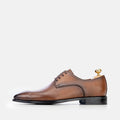 Volzak 5336 chaussure en cuir Marron Vintage