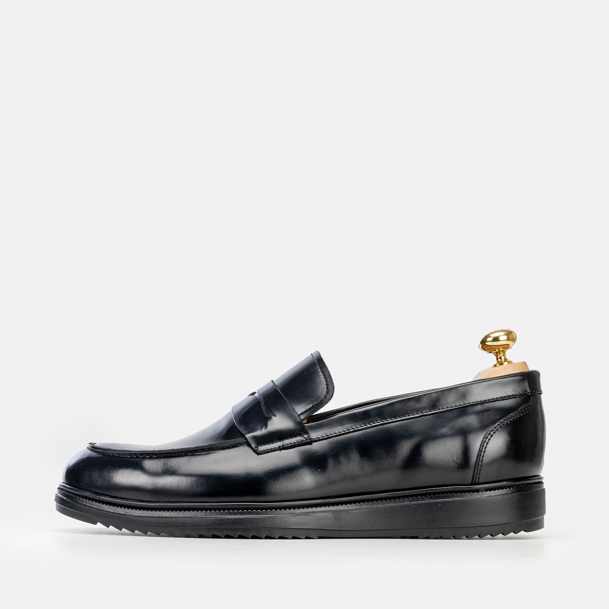 Volzak 5339 chaussure en cuir Démasquable Noir