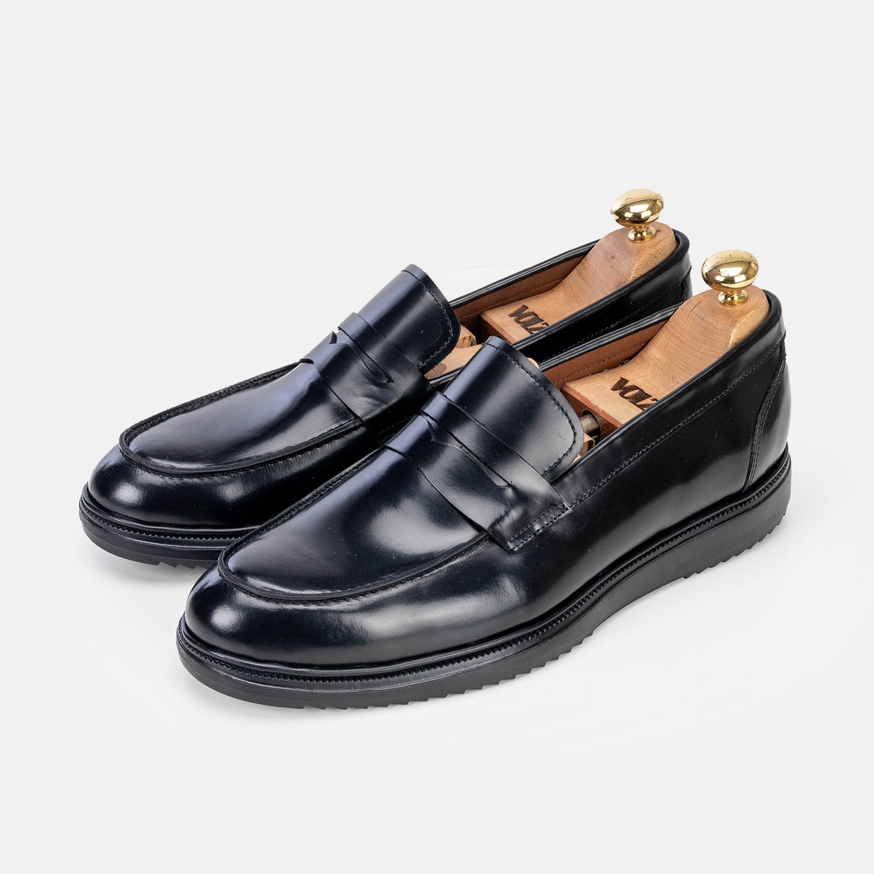 Volzak 5339 chaussure en cuir Démasquable Noir