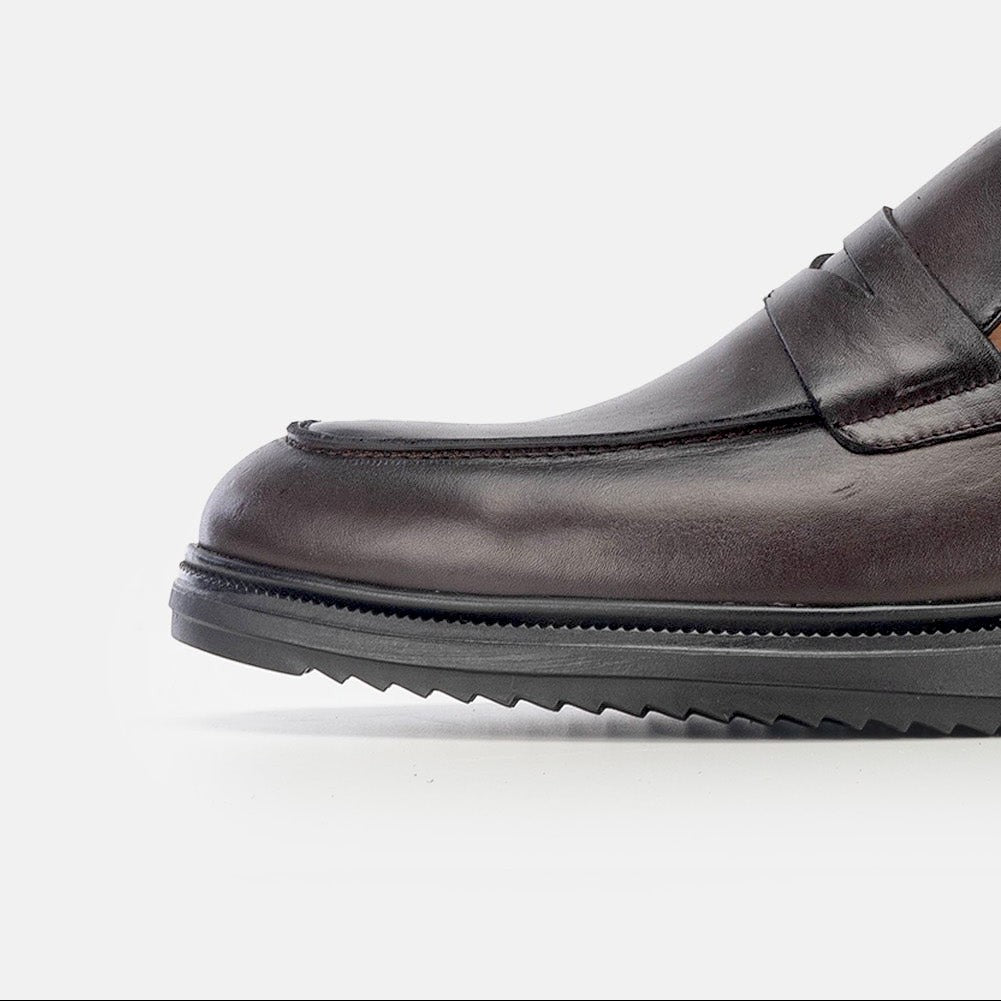 Volzak 5229 chaussure en cuir marron