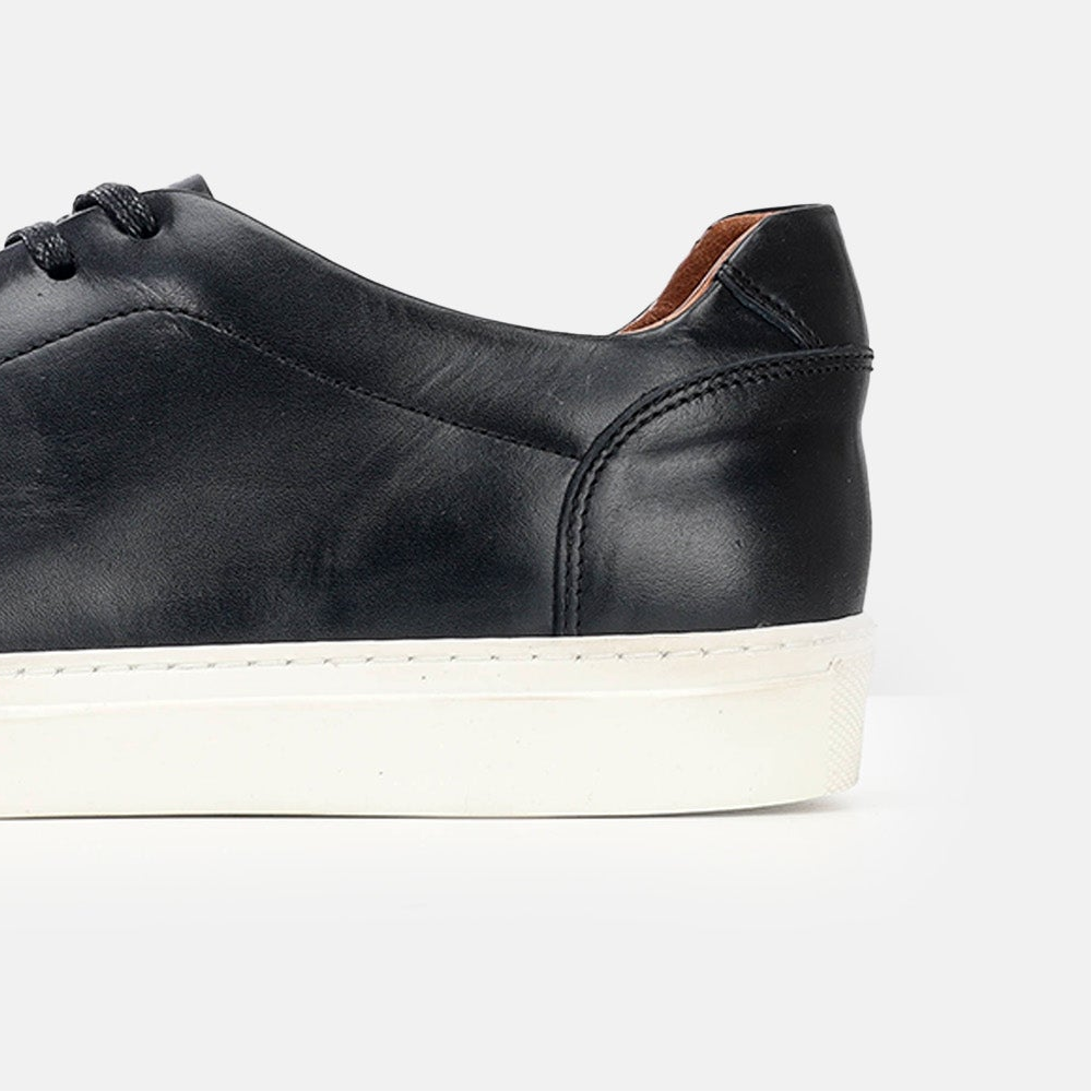 Volzak 5334 basket en cuir Noir