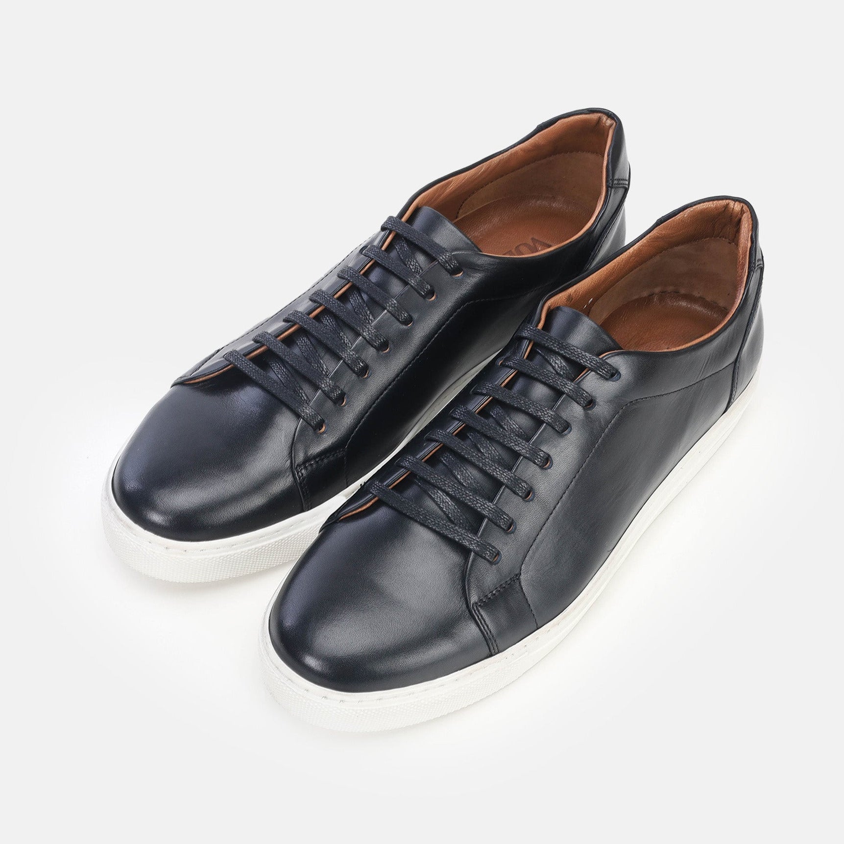 Volzak 5334 basket en cuir Noir