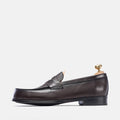 Volzak 5157 Mocassin penny en cuir Marron