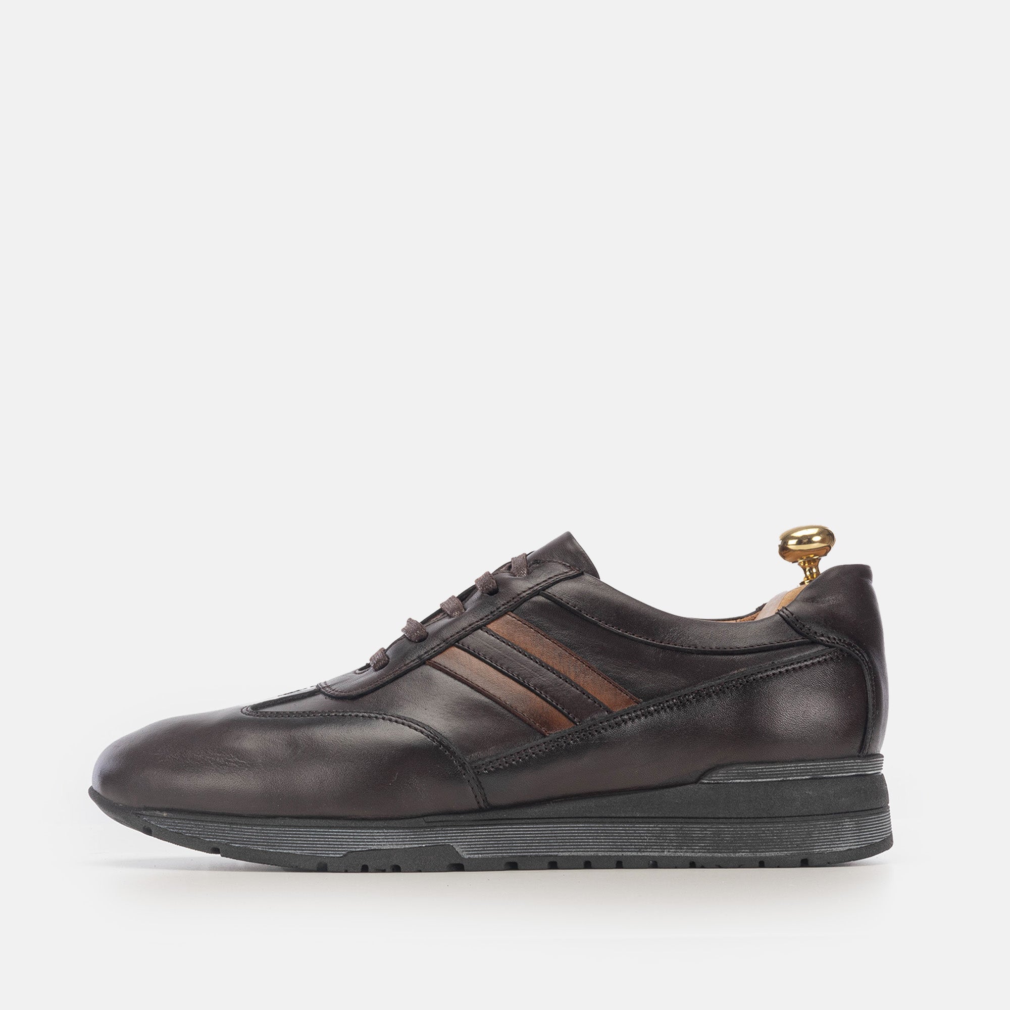 Volzak 5152 S Basket en cuir marron