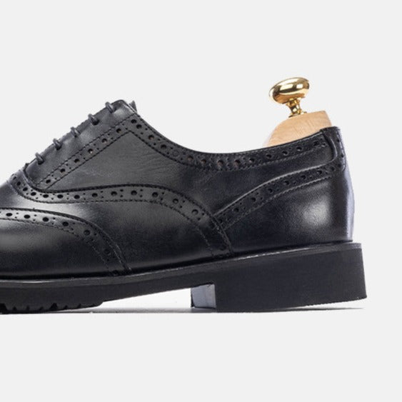 Volzak 5166 chaussure cuir noir