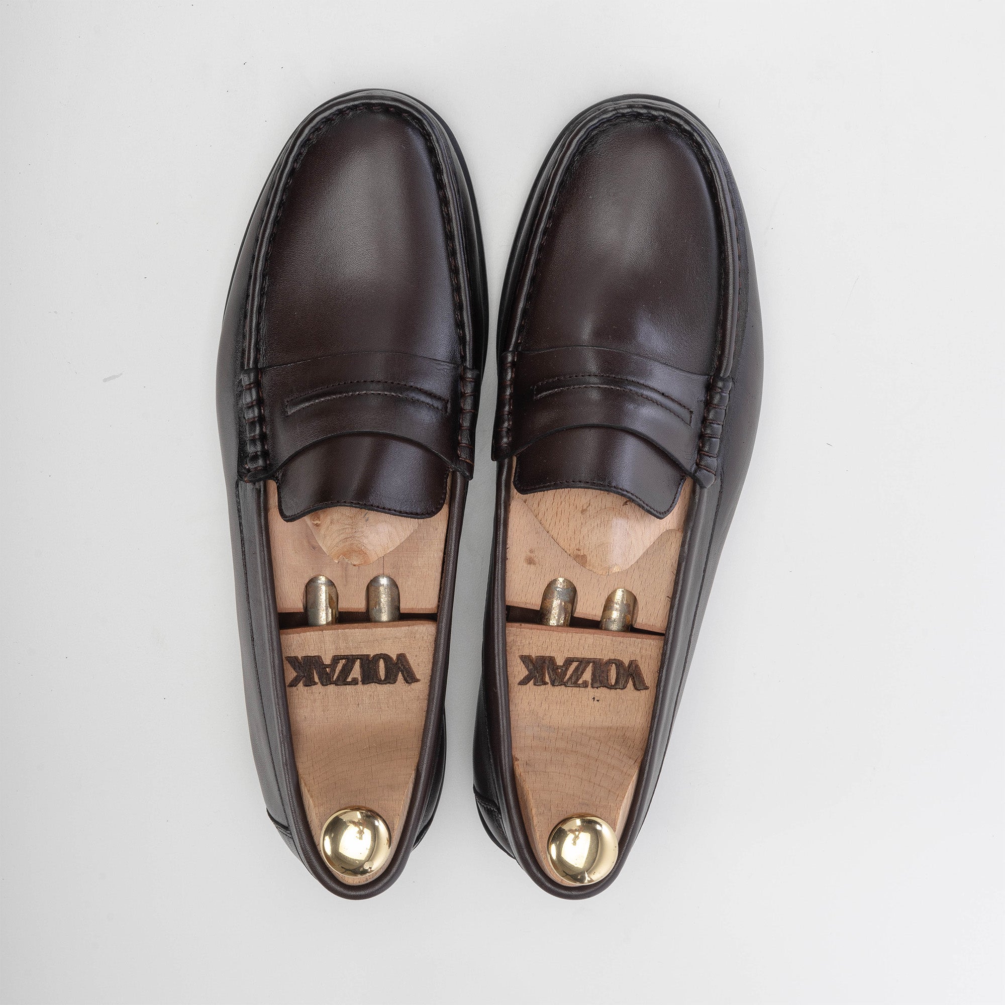 Volzak 6309 Brown Leather Moccasin