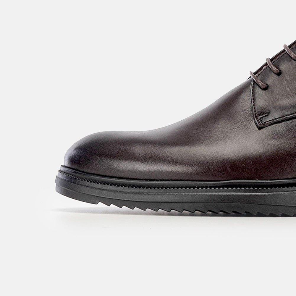 Volzak 5265 chaussure en cuir marron
