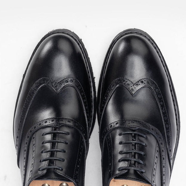 Volzak 5166 chaussure cuir noir