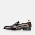 Volzak 5335 chaussure en cuir Démasquable Marron vintage