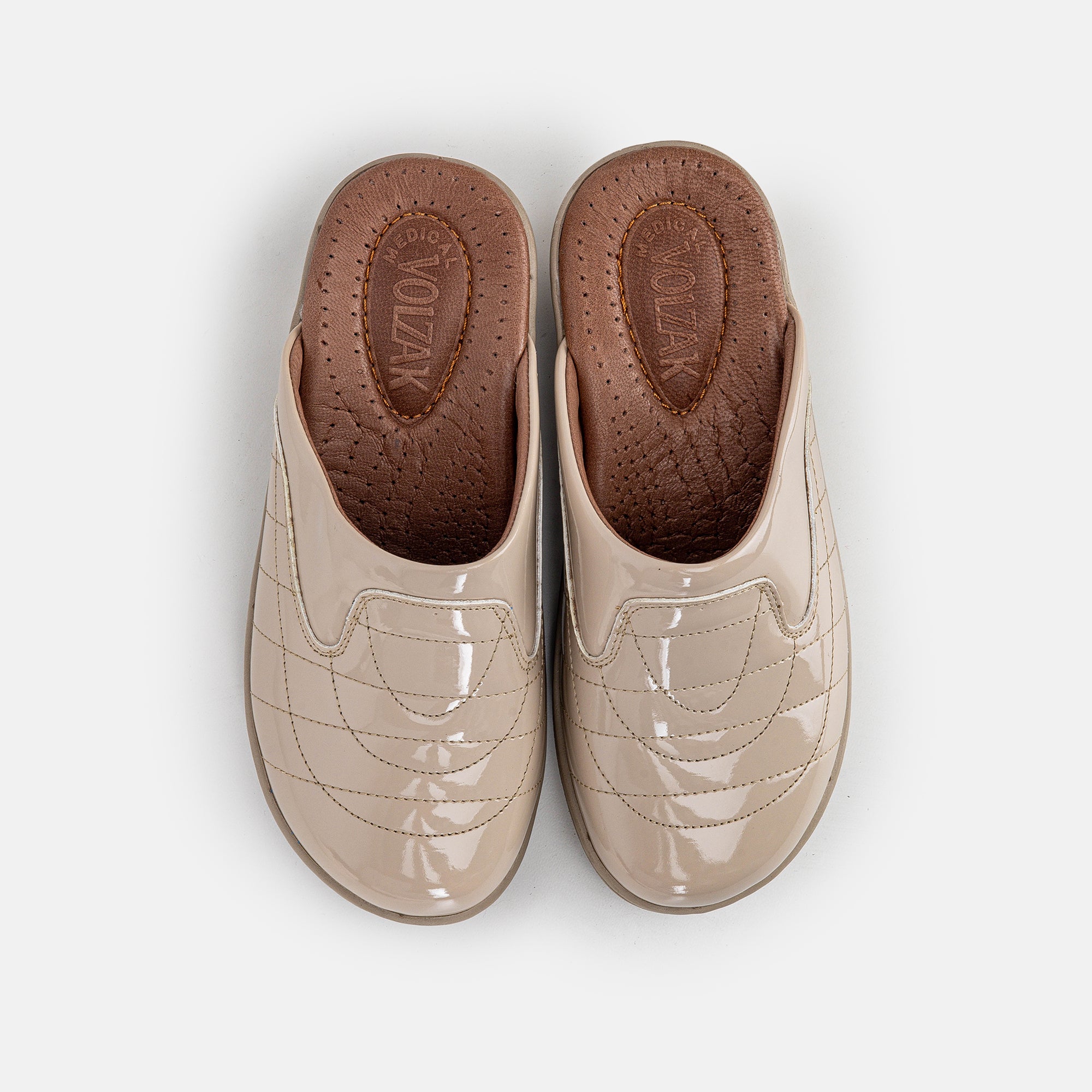 Volzak 341 Women's Medical Clog Beige