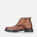 Volzak 5303 Bottine en cuir Marron Vintage