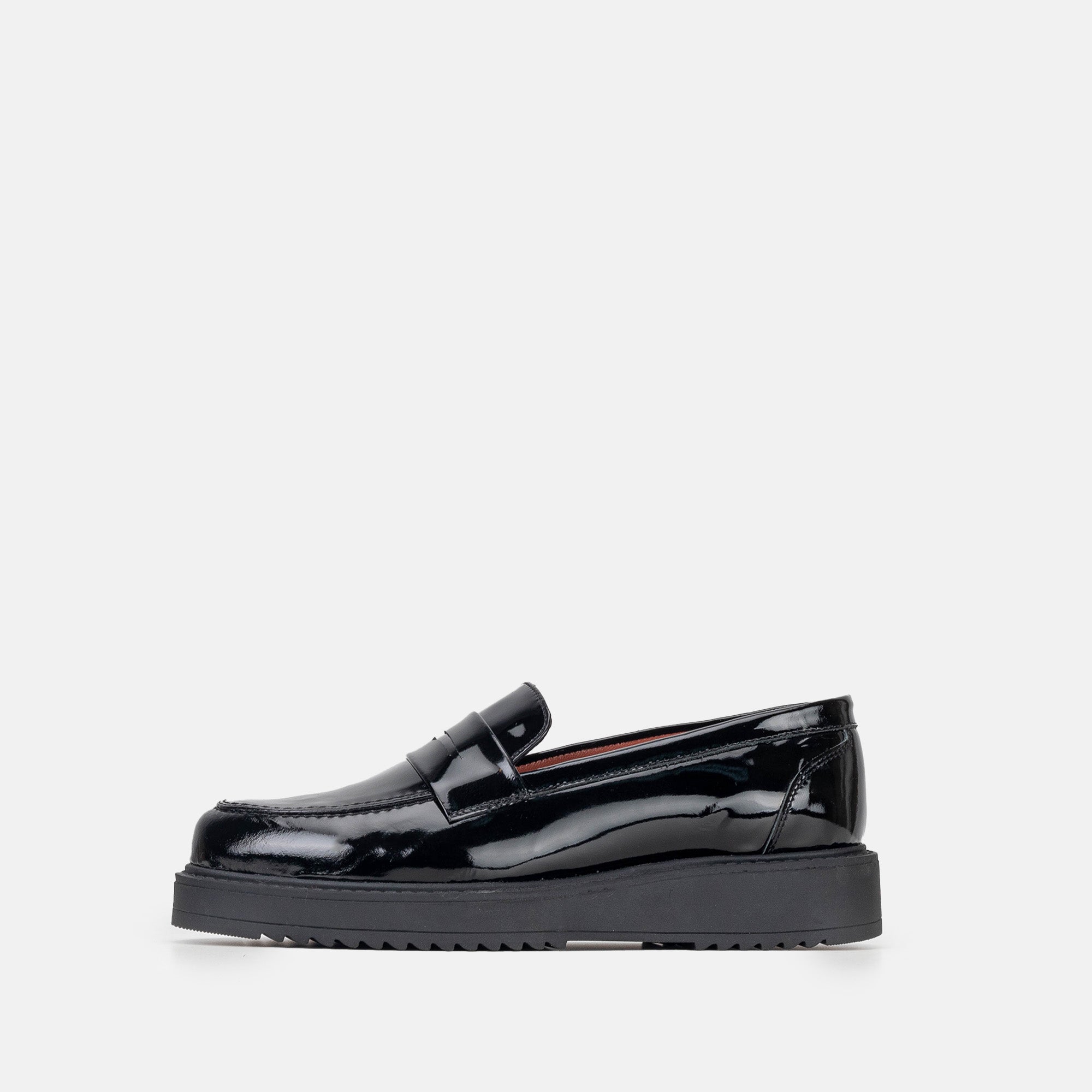 Volzak 0727 Chaussure en cuir Noir Vernis