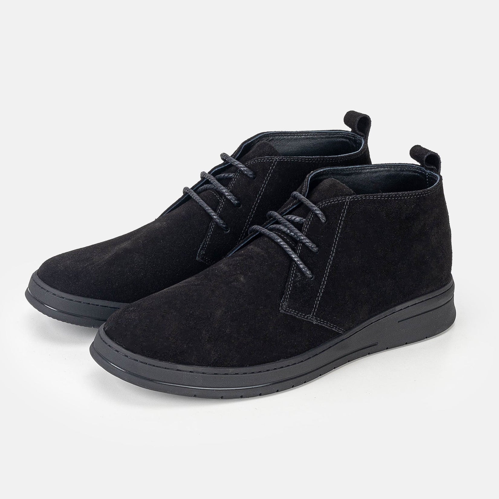 Volzak 805 Bottine en daim Noir