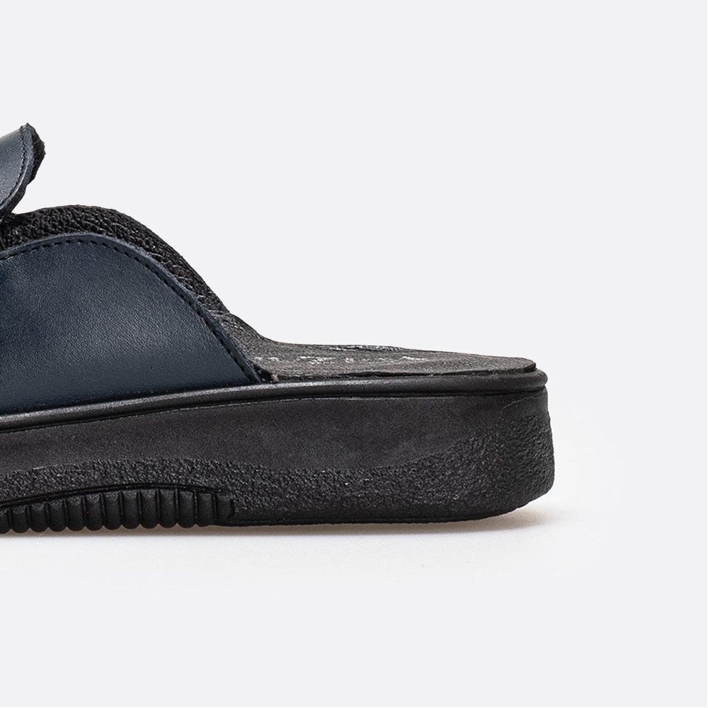 Volzak 5400 Sabot en cuir Bleu