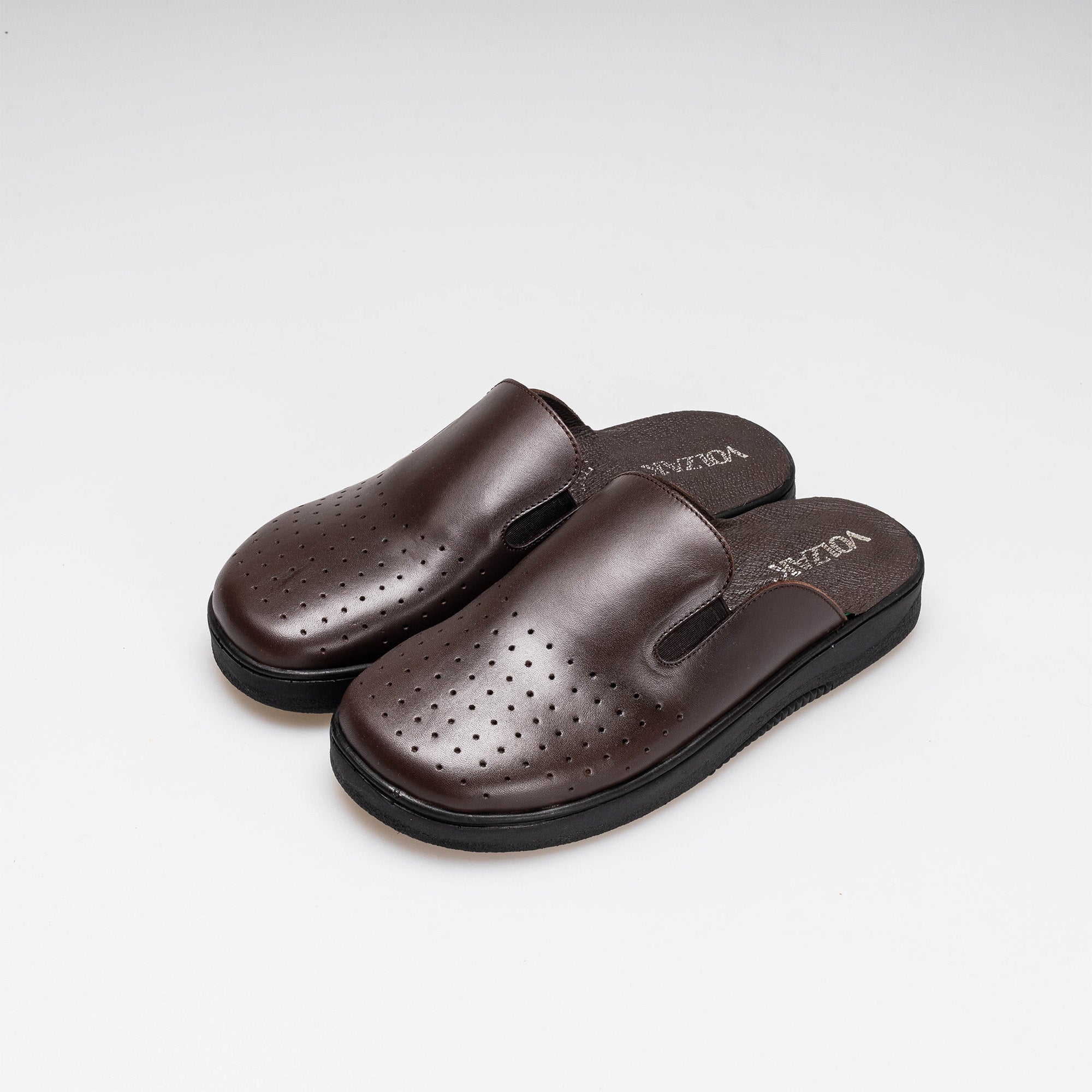 Volzak 5400 Brown Leather Clog