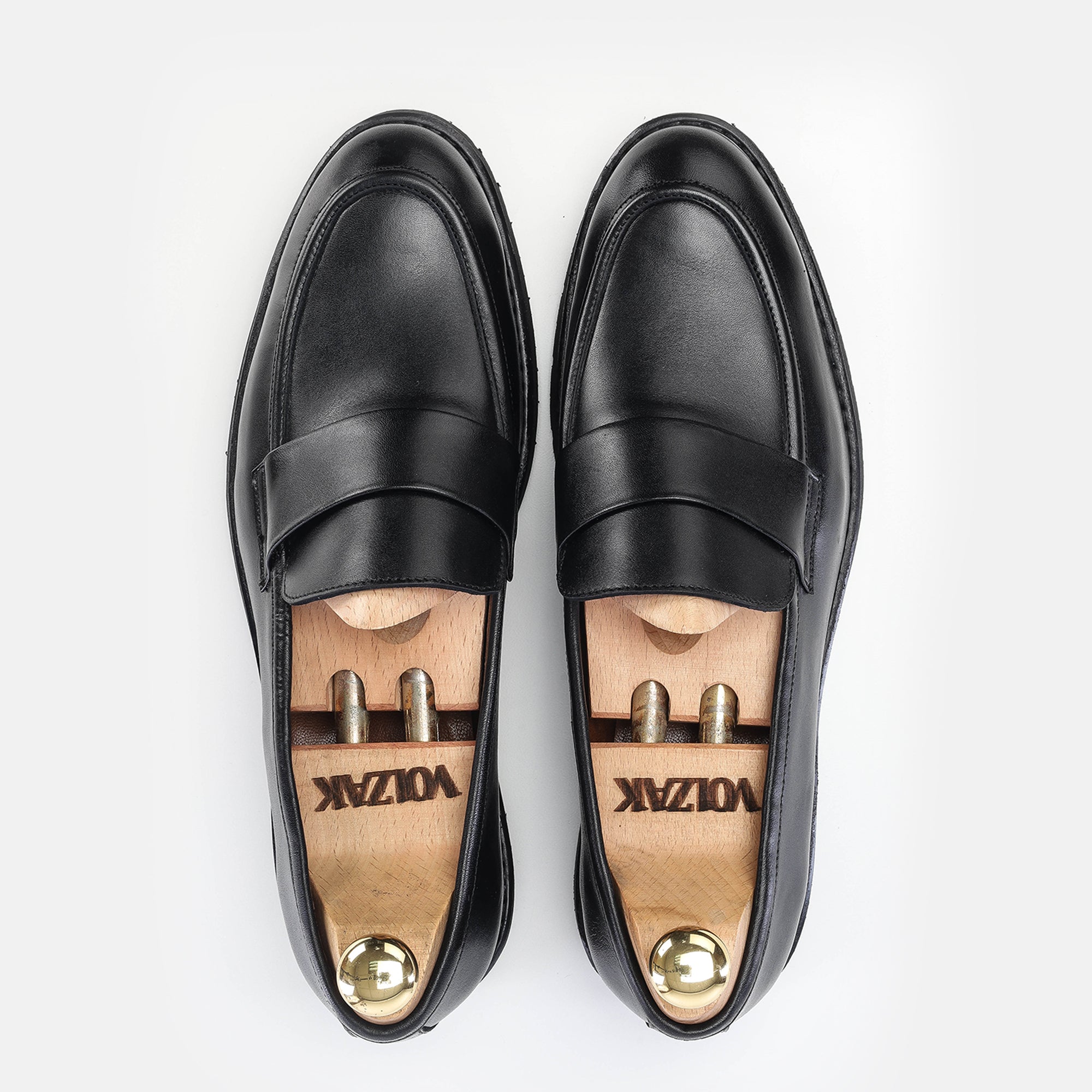 Volzak 5162 chaussure cuir noir