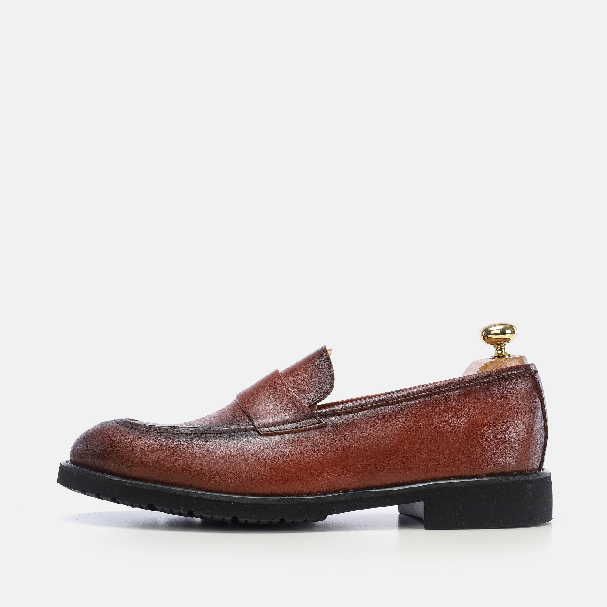 Volzak 5162 chaussure cuir camel