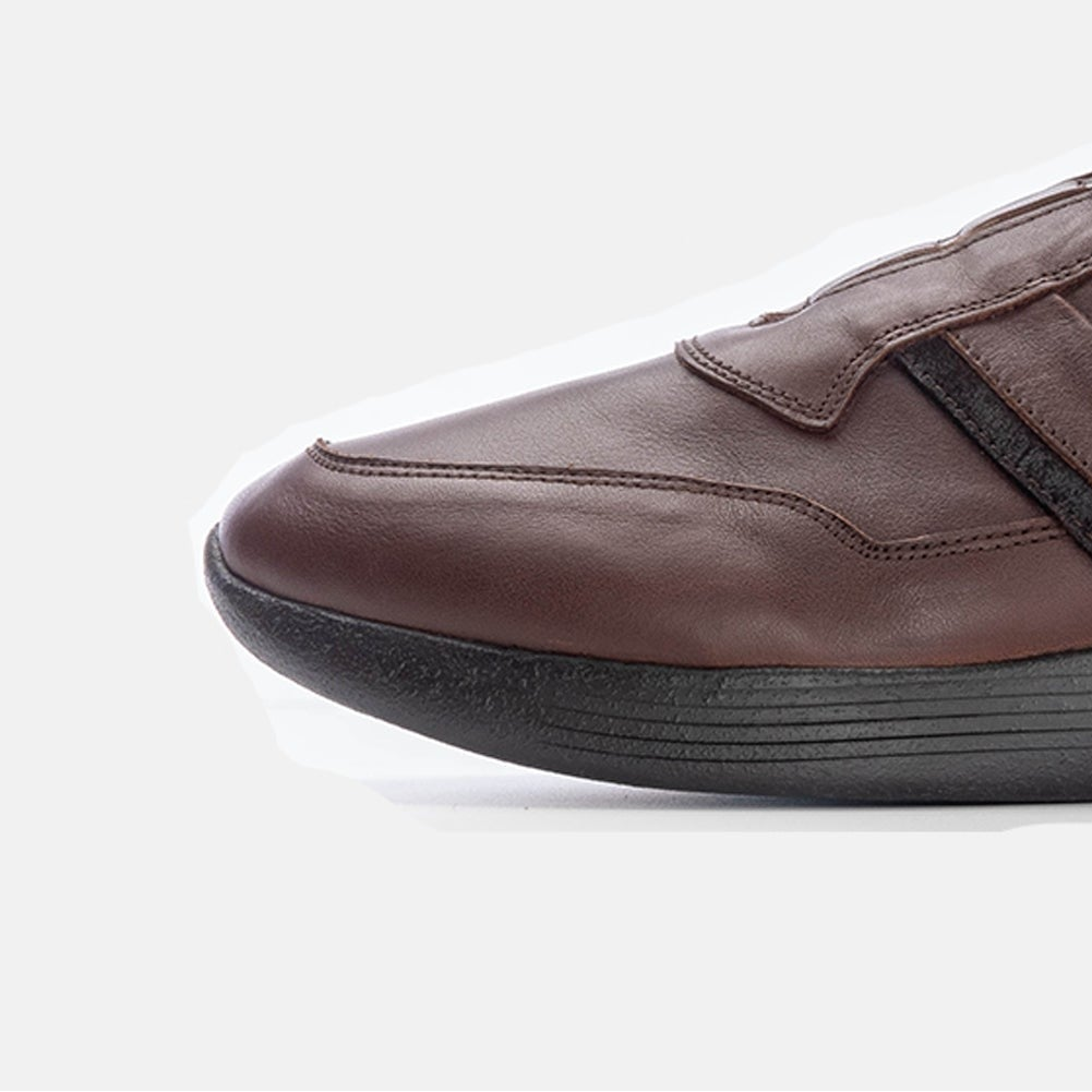 Volzak 586 Brown Leather Espadrille